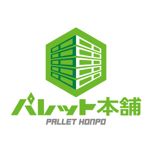 中古パレットの買取・販売を行うパレット本舗のロゴ